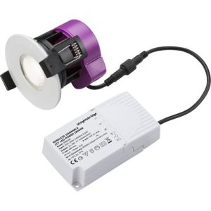 KNIGHTSBRIDGE 230V IP65 6W FIRE-RATED CCT WI-FI DOWNLIGHT