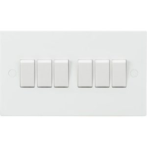 KNIGHTSBRIDGE SQUARE EDGE 6G 2W SWITCH