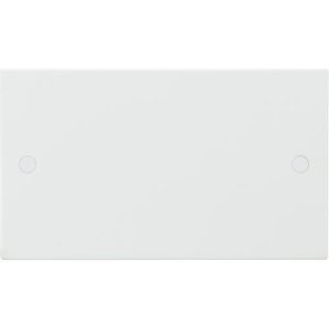 KNIGHTSBRIDGE SQUARE EDGE 2G BLANK PLATE