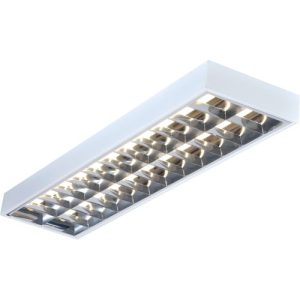 KNIGHTSBRIDGE IP20 2X36W 4FT T8 SURFACE MOUNTED EMERGENCY FLUORESCENT FITTING