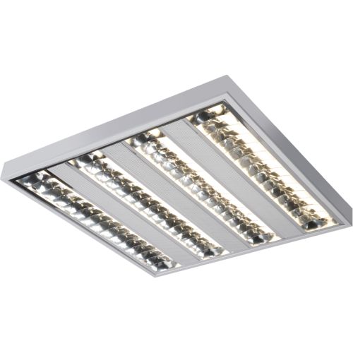 KNIGHTSBRIDGE IP20 4X14W T5 SURFACE MOUNTED EMERGENCY FLUORESCENT FITTING
