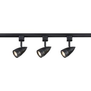 KNIGHTSBRIDGE TRKSP4 1 METRE TRACKLIGHT KIT - BLACK