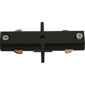 KNIGHTSBRIDGE 230V TRACK IN-LINE CONNECTOR - BLACK