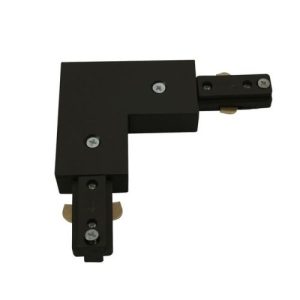 KNIGHTSBRIDGE TRACK RIGHT ANGLE BLACK