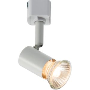 KNIGHTSBRIDGE 230V GU10 TRACK SPOTLIGHT - WHITE