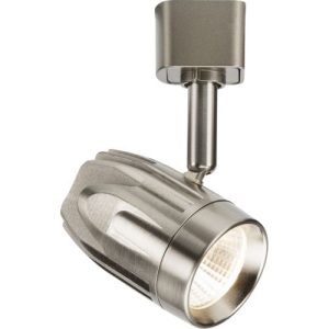 KNIGHTSBRIDGE 230V 9W LED TRACK SPOTLIGHT BRUSHED CHROME - 3000K