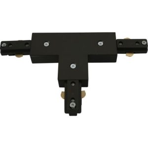 KNIGHTSBRIDGE 230V TRACK T-CONNECTOR - BLACK