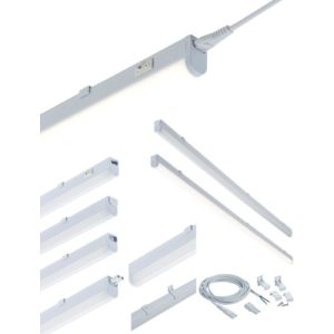 KNIGHTSBRIDGE 230V 4W LED LINKABLE STRIPLIGHT 3000K (277MM)