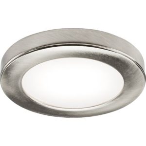 KNIGHTSBRIDGE UNDKIT SINGLE 2.5W LED DIMMABLE UNDER CABINET LIGHT IN BRUSHED CHROME - 4000K