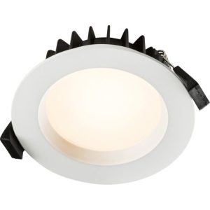 KNIGHTSBRIDGE 230V IP44 12W RGB AND CCT WI-FI DOWNLIGHT