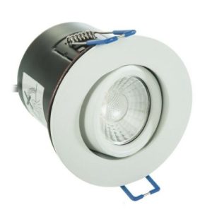 KSR FIREBREAK GU10 TILTABLE WHI D/LT