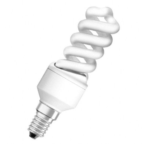 CFL MINI SPIRAL 11W=550L SES 86X33MM WW