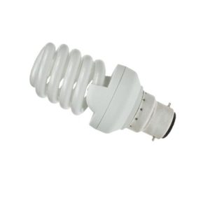 CFL SPIRAL 20W BC 240V WARM WHITE