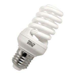 CFL SPIRAL 20W ES 240V DAY LIGHT 6400K
