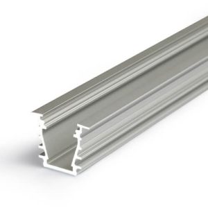 LEDRIDGE DEEP 10MM PROFILE 2M ALUMINIUM FINISH