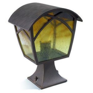 LEDS C4 ALBA RUSTY BROWN PILAR MOUNT
