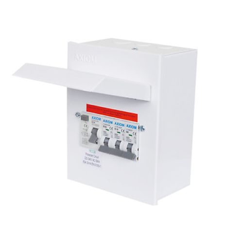 LIVE IP65 METAL GARAGE UNIT(63A+6/32 MCB