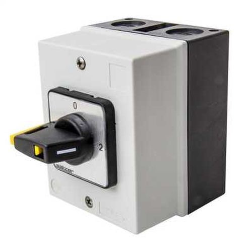 LIVE 20A 3-POLE CHANGEOVER SWITCH IP66