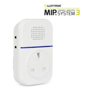 MIP3 ACCESSORY - 32 MELODY PLUGIN PLUG-THROUGH CHIME RECEIVER - WHITE