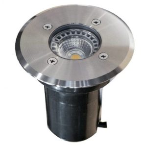 DECIMAX 120MM – 12V RECESSED LIGHT – STAINLESS STEEL