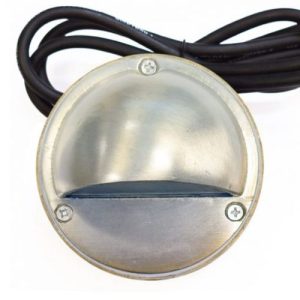 LUMENA EYELITE 240V GARDEN STEP LIGHT  AGED SILVER