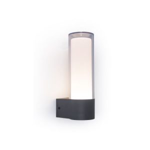 LUTEC DROPA DARK GREY WALL LIGHT