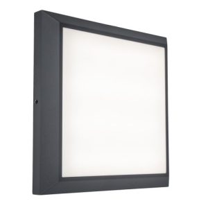LUTEC HELENA DARK GREY WALL LIGHT