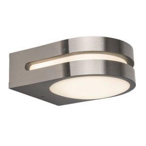 LUTEC FANCY STAINLESS STEEL WALL LIGHT