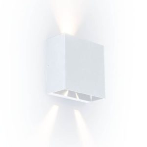 LUTEC GEMINI BEAMS WHITE WALL UP & DOWN