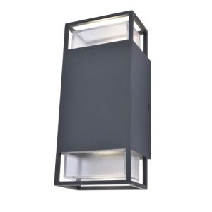 LUTEC RIDGE DARK GREY WALL