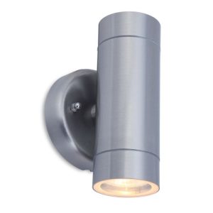 LUTEC RADO STAINLESS STEEL WALL LIGHT