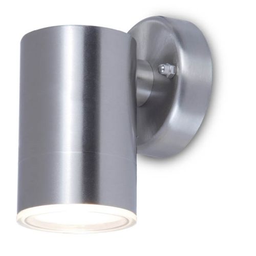LUTEC GRANGE STAINLESS STEEL WALL LIGHT