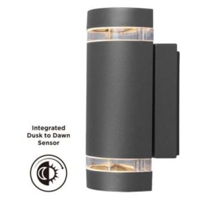 LUTEC FOCUS BLACK WALL WITH D2D