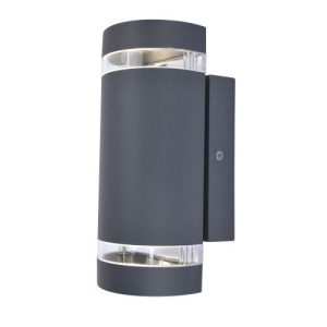 LUTEC FOCUS DARK GREY WALL WITH D2D