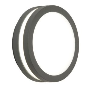 LUTEC TITAN DARK GREY CEILING LIGHT