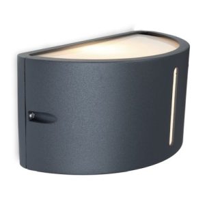 LUTEC BONN DARK GREY WALL LIGHT