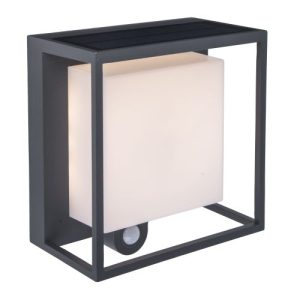 LUTEC CURTIS (SOLAR) DARK GREY SOLAR LIGHT