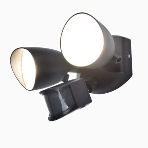 LUTEC SHRIMP BLACK WALL