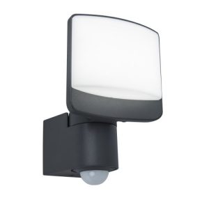 LUTEC SUNSHINE BLACK WALL LIGHT