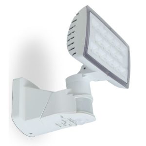 LUTEC PERI WHITE WALL LIGHT