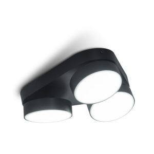 LUTEC STANOS BLACK INDOOR CEILING