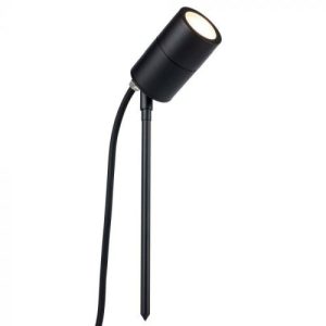 12V GARDEN SPIKE SPOT LIGHT BLACK
