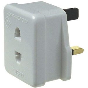 LYVIA 1A FUSED SHAVER ADAPTOR --BOX-20 (SAM04)