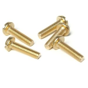 M4 X 16MM BRASS PAN SCREWS