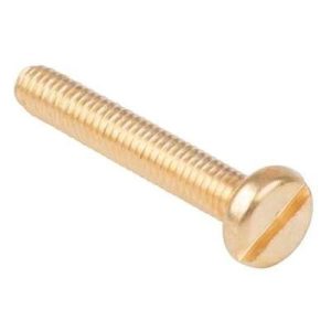 M4 X 25MM BRASS SCREWS PAN HEAD (PER 100)