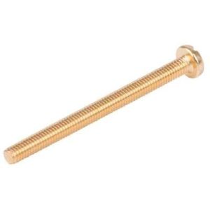 M4 X 50MM BRASS SCREWS (PER 100)