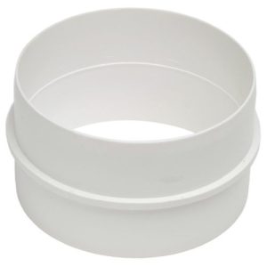 MANROSE 6" PVC ROUND DUCT CONNECTOR