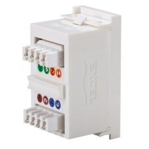EXCEL CAT6 UNSCREENED 24-PORT 1U PATCH PANEL