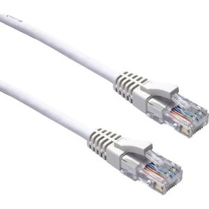 MAYFLEX WHITE 10M CAT5 PATCH LEAD