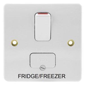 MK 13A SWITCHED SPUR MARKED 'FRIDGE/FREEZER'